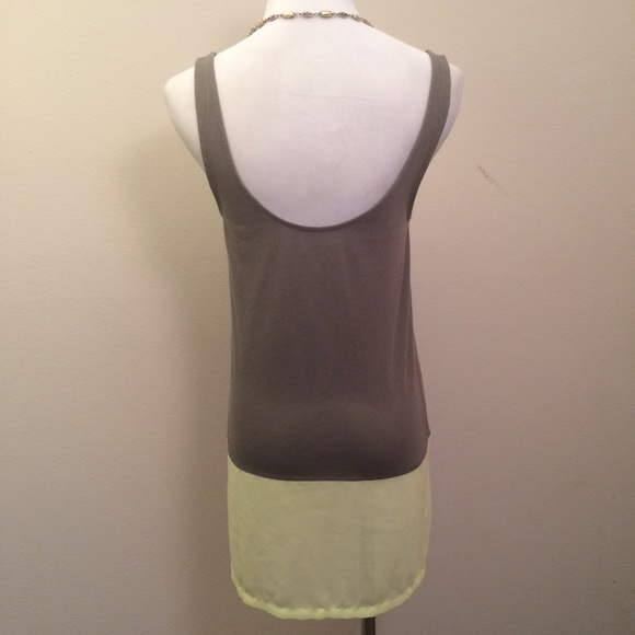Express Dreamweight Cotton Hi-Lo Tank Size Small - Picture 1 of 4